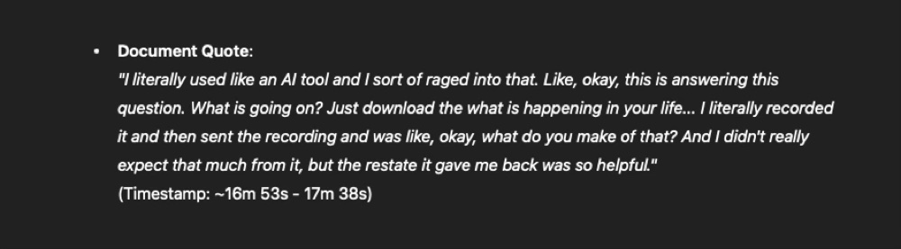 The podcast notes problem image