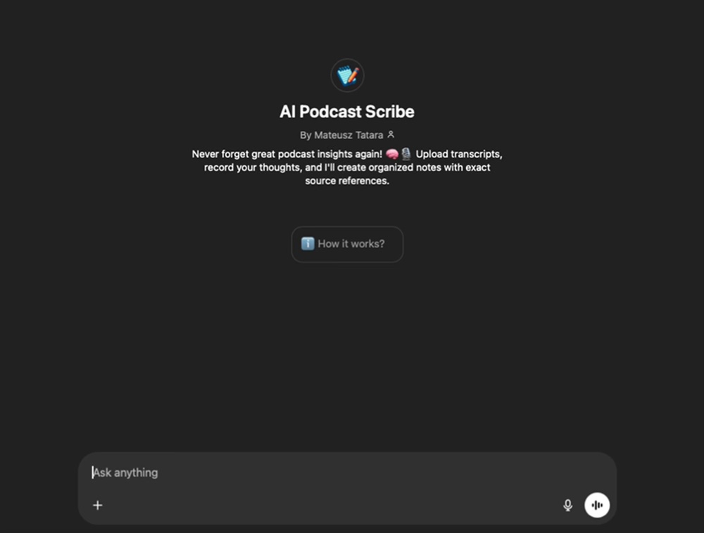 The podcast notes problem image