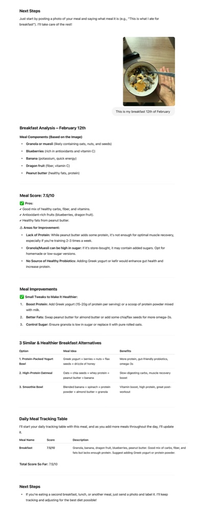 Create Your Personal AI Diet Coach: Full Process & 8 Practical Takeaways. image