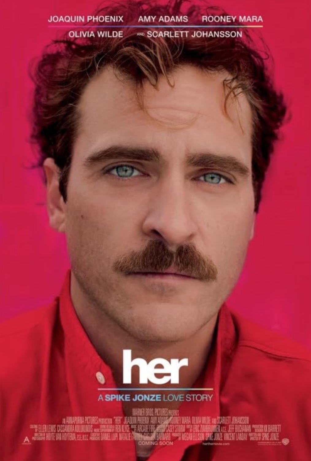 Movie poster for the film Her